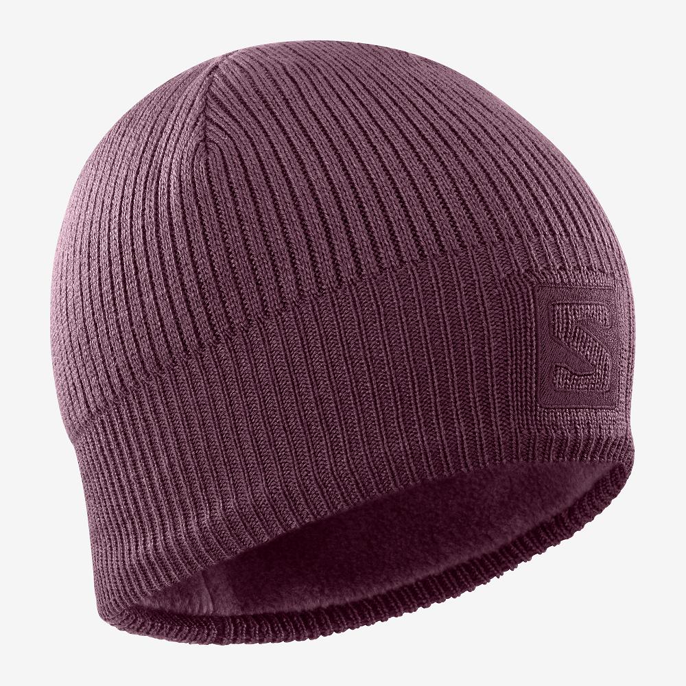 SALOMON UK LOGO - Mens Hats Purple,GRWE63190